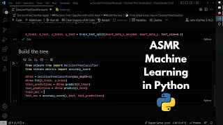 ASMR Coding: Explaining Decision Trees for Classification Tasks | keyboard typing | soft-spoken screenshot 5