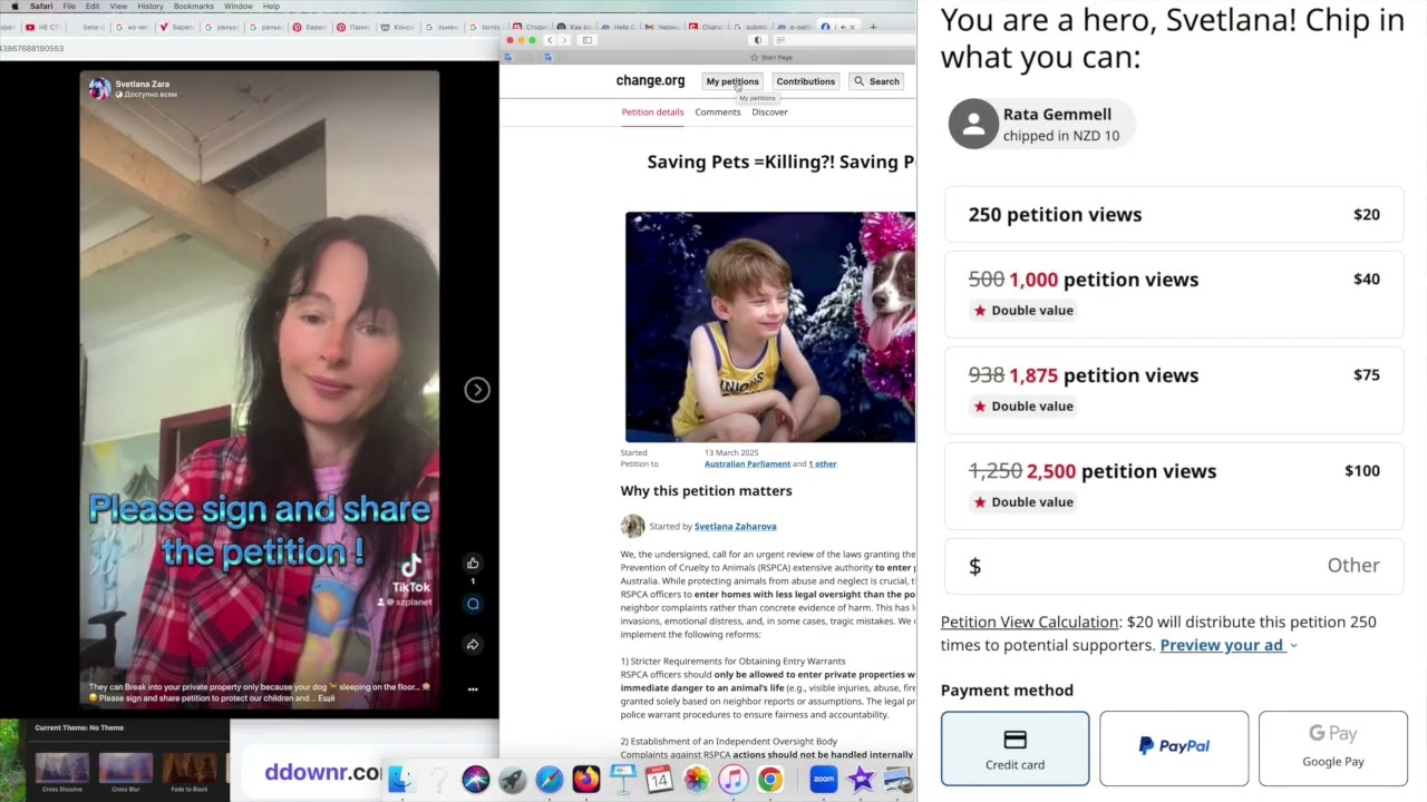 How To Sign Petition about your Dog and People Privacy