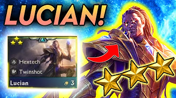 HEXTECH LUCIAN 3 STAR⭐⭐⭐ (6.5 PBE) - TFT SET 6.5 Guide Teamfight Tactics Ranked Comps Strategy