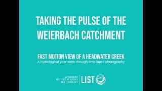 Taking the pulse of the Weierbach catchment | Fast motion view of a headwater creek screenshot 5