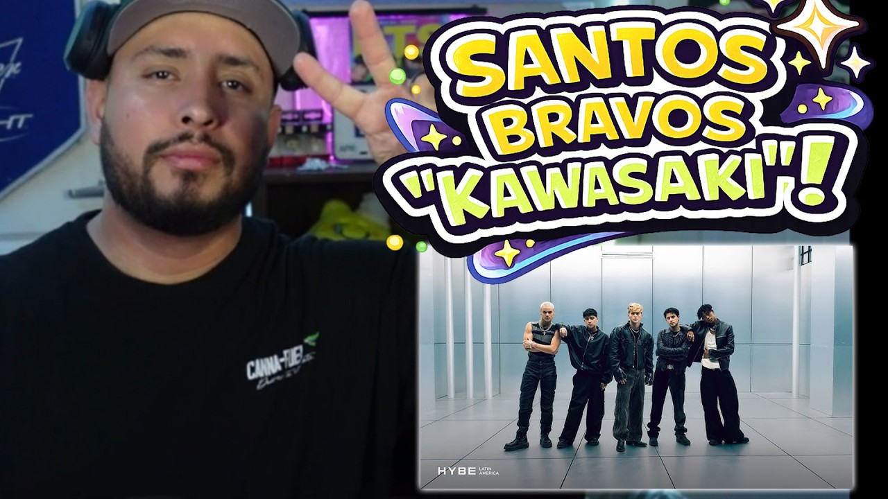 Reaccionando a SANTOS BRAVOS “KAWASAKI” Performance Video!