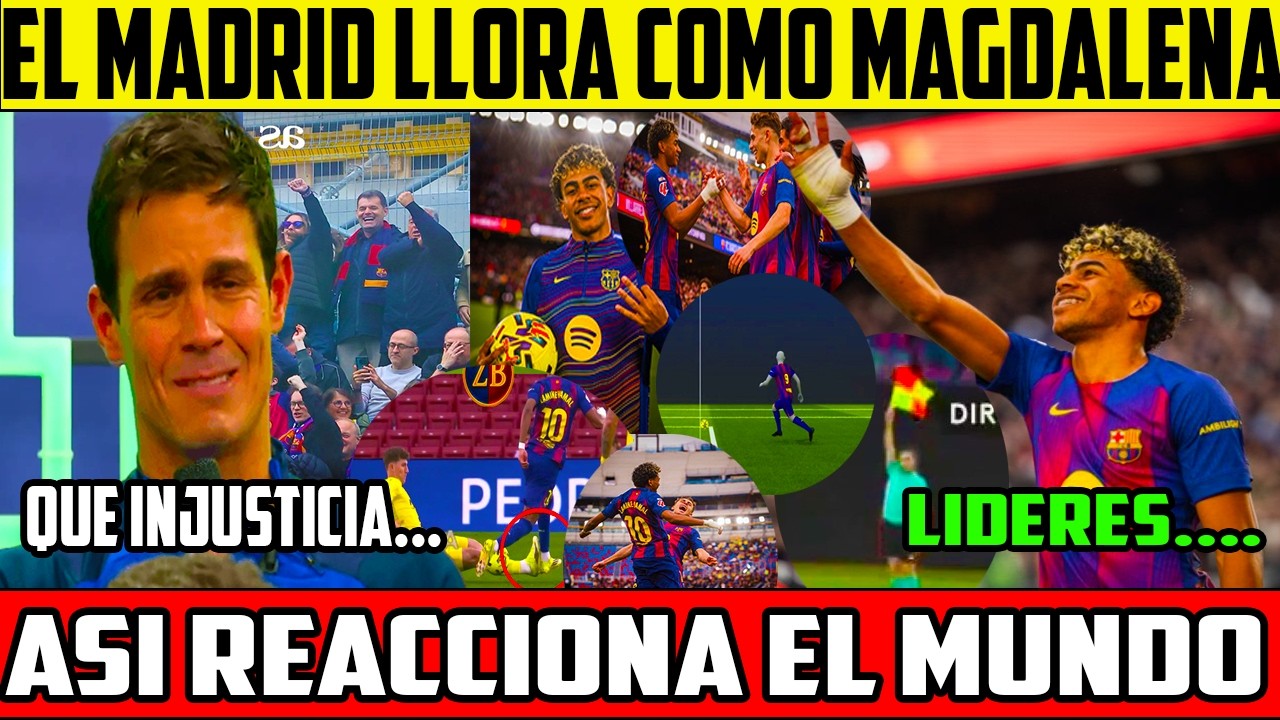 💥EL HAT-TRICK DE LAMINE TIENE AL MADRIDISMO ARDIENDO, EDU AGUIRRE ENLOQUECIDO Y MAS💣