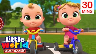 Luka Cepat Sembuh | Little World Bahasa Indonesia | Kartun dan Lagu Anak