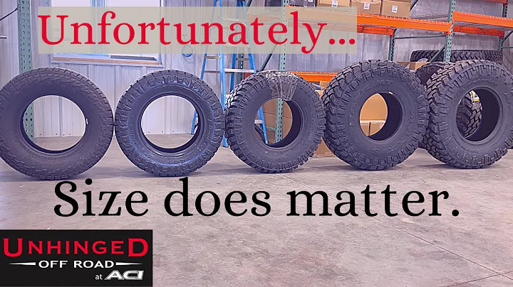 Unfortunately, size does matter | Tire Size Comparison | Unhinged Off Road