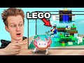 I Built LEGO Minecraft For A Real Axolotl