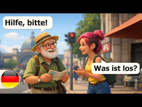 35 Minutes of Basic German Conversation Daily Dialogues in German A1-A2 Level