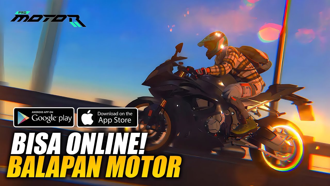 AKHIRNYA RILIS! GAME BALAPAN MOTOR TERBARU & BISA ONLINE! Pro
