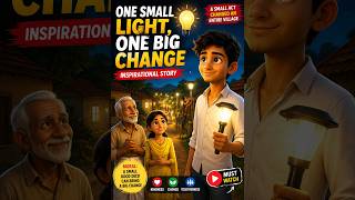 The Little Light That Changed Everything 💡 | Moral Story