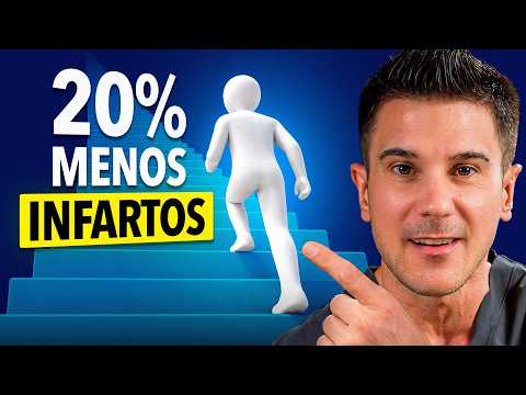 El ejercicio que más ALARGA la vida NO es caminar: son 3 PISOS al día (bajarlos es MEJOR)