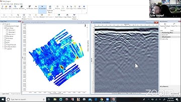 GPR Data Processing with Dan & Tyler Ekko Project septic tank locate