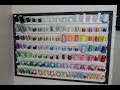 DIY Embroidery Thread Holder - Sewing Room Organization Ideas