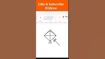Kite drawing #d2draw #isometric #drawing #3d #kite #kitedrawing #viral #trending #pencil #computer