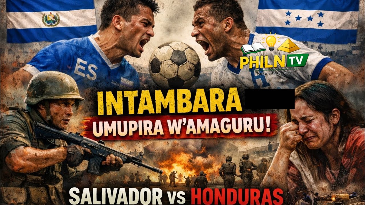 🛩INTAMBARA YATEWE N'UMUPIRA WA MAGURU ⚽️⚽️ HAGATI YA SELVADOR NA HONDORUS 😭😭biteye ubwoba!!!!!