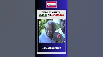 JULIUS NYERERE Speech On IGNORANCE VS ARROGANCE 