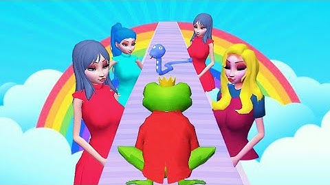 Frog Prince Rush Game 💃🐸🧚: All Levels Part 3 _ iOS, Walkthrough, News Gameplay 2022