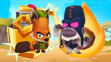 Executioner Bruce vs Sherwood Nix || Zoo Battle Arena