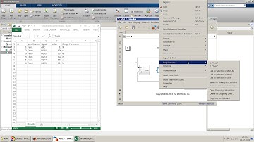 Trace-ability between Simulink Model and Excel, Word or DOORs using SL Requirement (VnV) toolbox