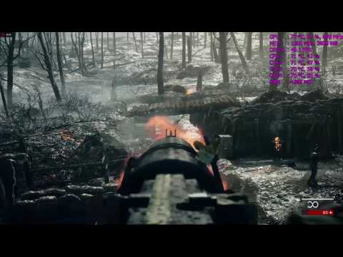 Battlefield 1 Gameplay Ultra Settings/i7 3820/R9 280x/ReLive/FPS/ 1080p