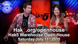Invite: Open House at the Hak5 Warehouse! July 11th, 2015