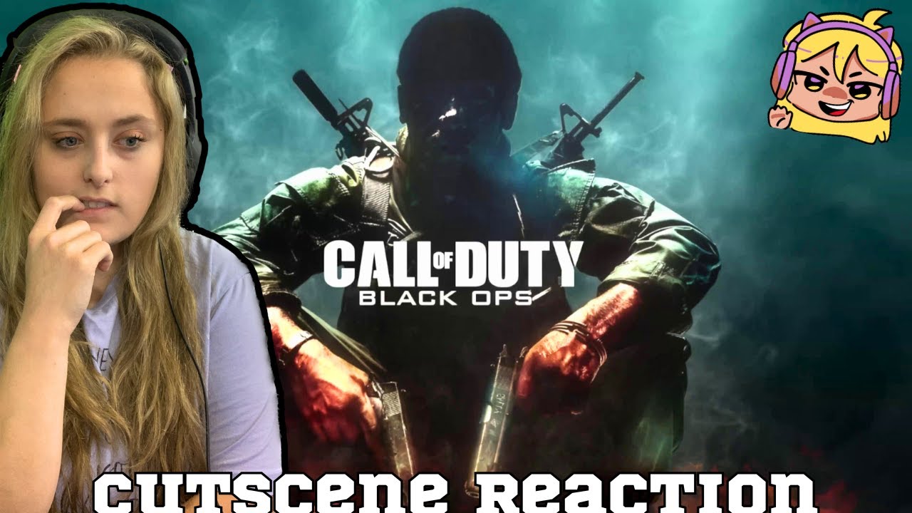 Black Ops 1 Cutscene Reaction -  Spiggs Gaming Reaction
