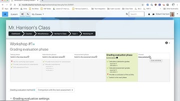 The final phase of the Moodle workshop