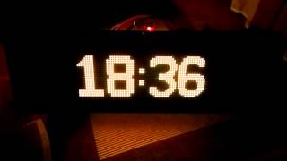 goDMD running on Stm32f4 with P2.5 RGB LEDs Panels