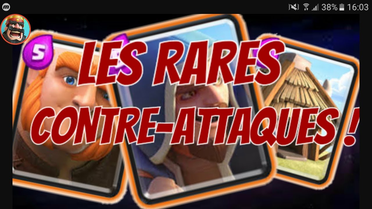All Rares Clash Les rares contres attaque #1 // clash royal - YouTube