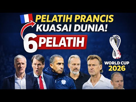 IMBASLOT x 366bet - 🔥6 PELATIH PRANCIS KUASAI PIALA DUNIA 2026 😱