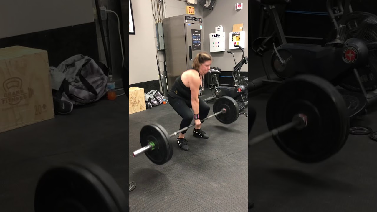 Adaptive Athlete one hand clean