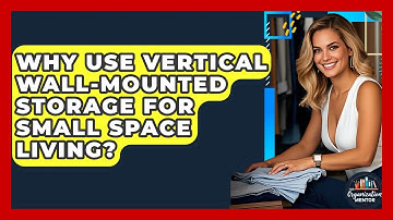 Why Use Vertical Wall-mounted Storage For Small Space Living? - Your Organization Mentor