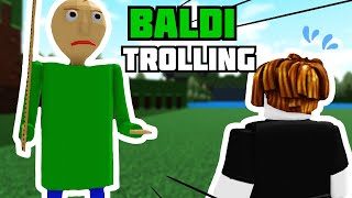 Trolling Build a Boat With Baldi