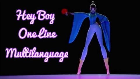 Hey Boy - One Line Multilanguage (Over The Moon)