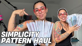 New Simplicity Pattern Haul!