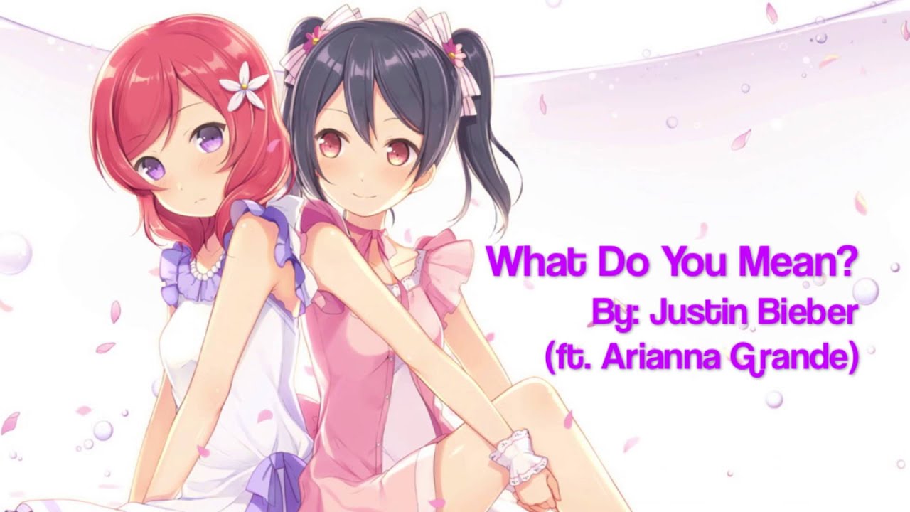 [Nightcore] What do you Mean? (Ft. Arianna Grande)