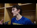 "Felt Good To Get That" | Peyton Krebs After Scoring In 3-1 Win Over New Jersey | Buffalo Sabres