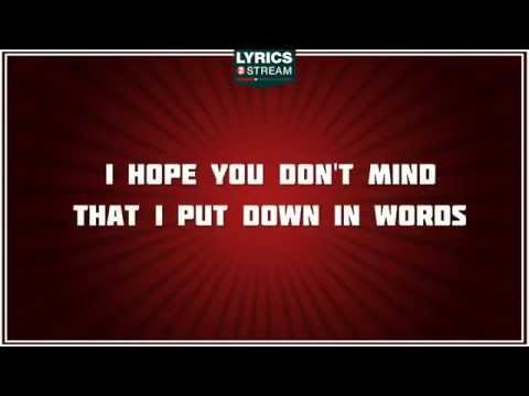 Your song - Elton John tribute - Lyrics
