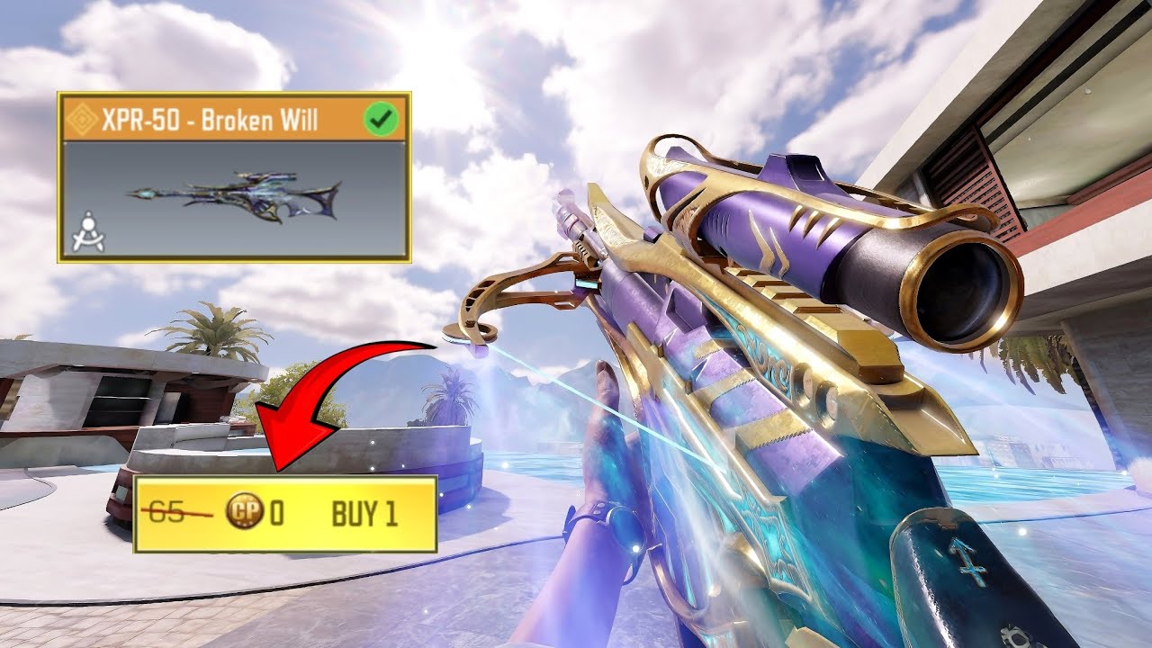 I Got This NEW Legendary XPR-50 For FREE! (4 Draws Only)