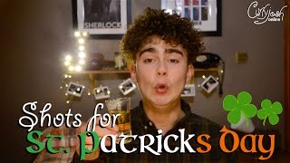 Drunk Challenge: Shots for St Patricks Day | CurlyJosh Online