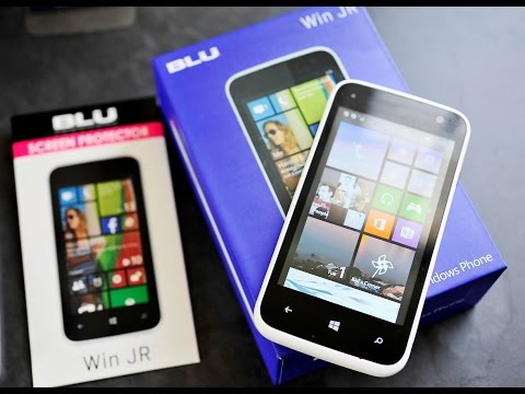 BLU Win JR Windows Phone unboxing and hands on