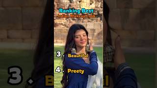 Ranking best Indian makeup look #viral #trendingshorts