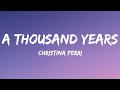Download Lagu Christina Perri - A Thousand Years (Lyrics)