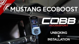 2015-2023 EcoBoost Mustang/Cobb Accessport/Installation