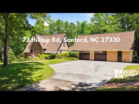 73 Hilltop Rd, Sanford, NC home video tour