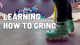 Jimmy Learns How To Grind | Aggressive Inline | Them Skates 909 Chihiro