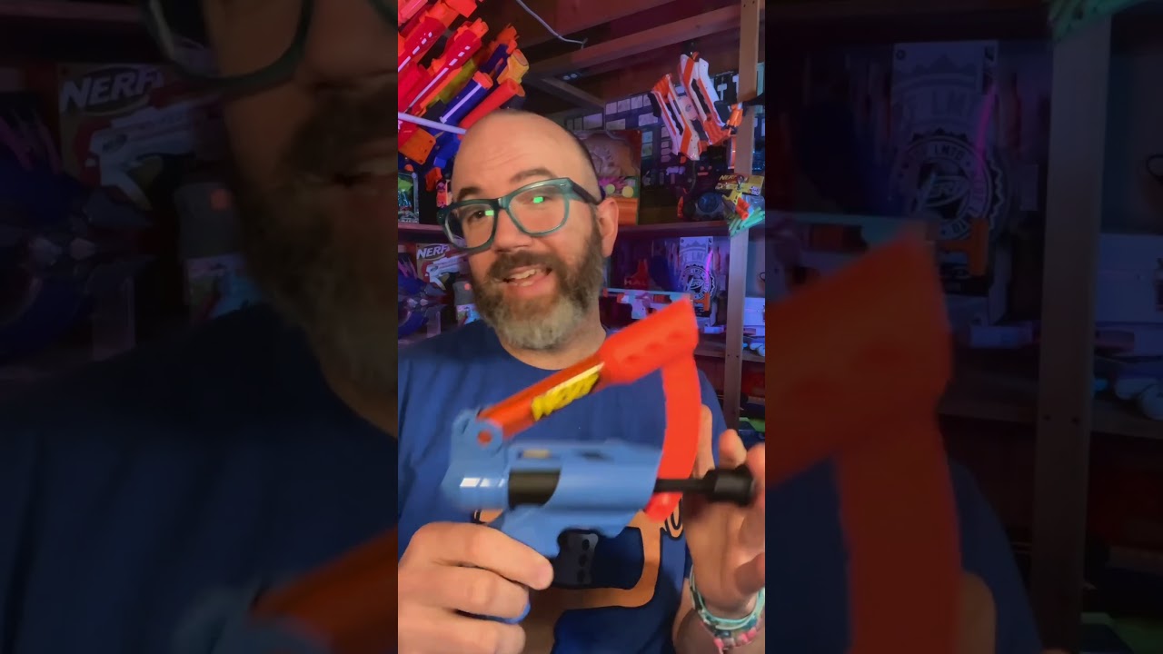 1998 Nerf Rangeshot - super cool vintage thrifting find!