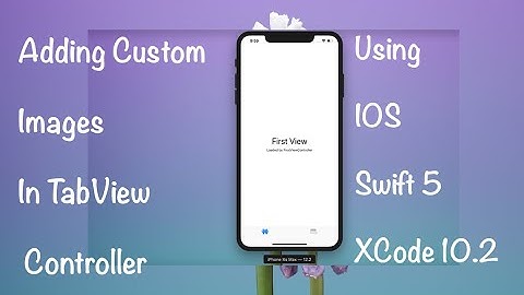 Add Custom Images in Tab Bar Swift 5