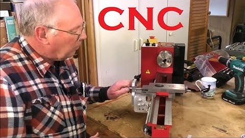 Episode 8 Grizzly CNC 7 x 14 mini lathe top slide X axis Build