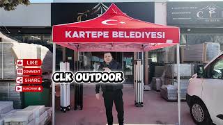 Kartepe Belediyesi 3X3 Gazebo Katlanabilir Portatif Tentetüm Profilleri Tanıttık Clk Outdoor