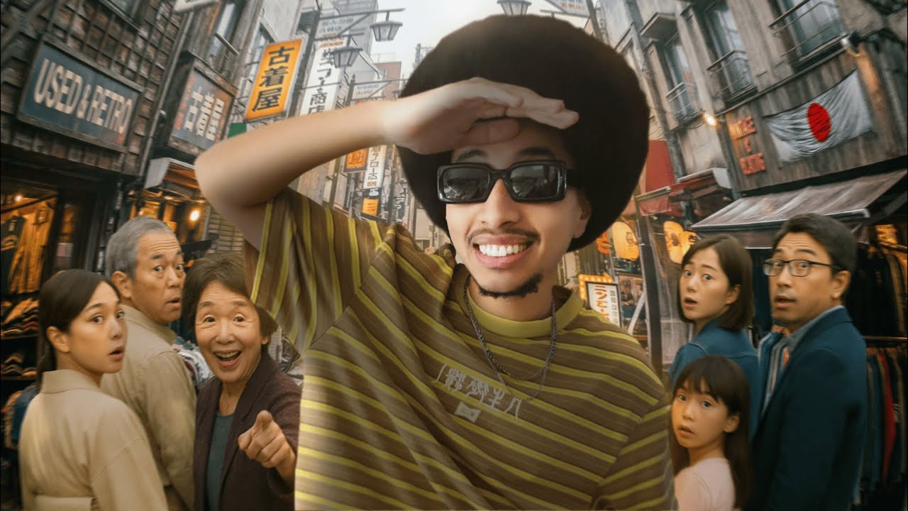 PREMIÈRE FOIS AU JAPON (les japonais surpris par mon afro et mon japonais 😂)