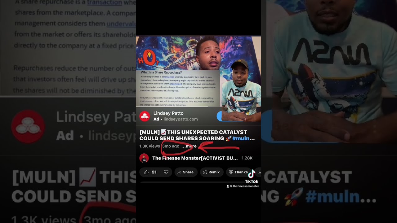 [MULN]🚨$25M BUYBACK PROGRAM | WAS UP 200% | SEE THE FINE PRINT KNOW THIS!🚨